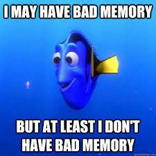 Poor forgetful Dory